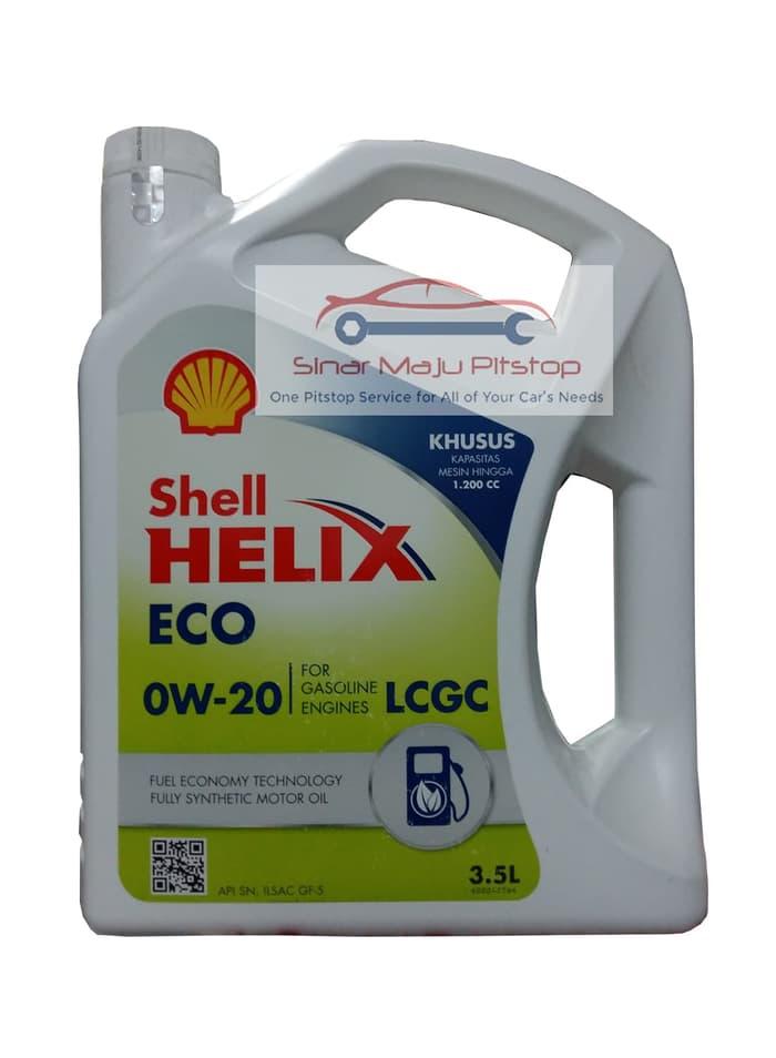 Shell Helix ECO SYNTHETIC 0W-20 ASLI OLI MOBIL RENAULT KWID & CHERY QQ