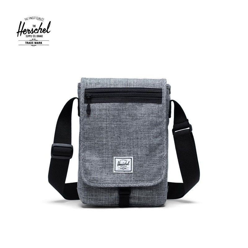 Herschel Lane Small 3.5L Messenger Bag Raven Crosshatch CORE Lazada