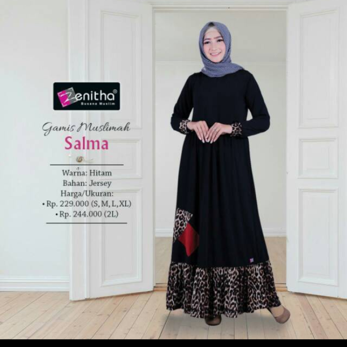 Zenitha Gamis Salma Lazada Indonesia