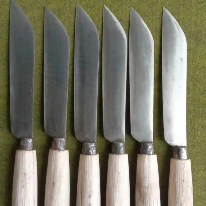 Paket Hemat 6 Pcs Pisau Baja Per Pisau Pemotong Daging Pisau Iris Ikan Pisau Dapur Pisau Mdr Lazada Indonesia