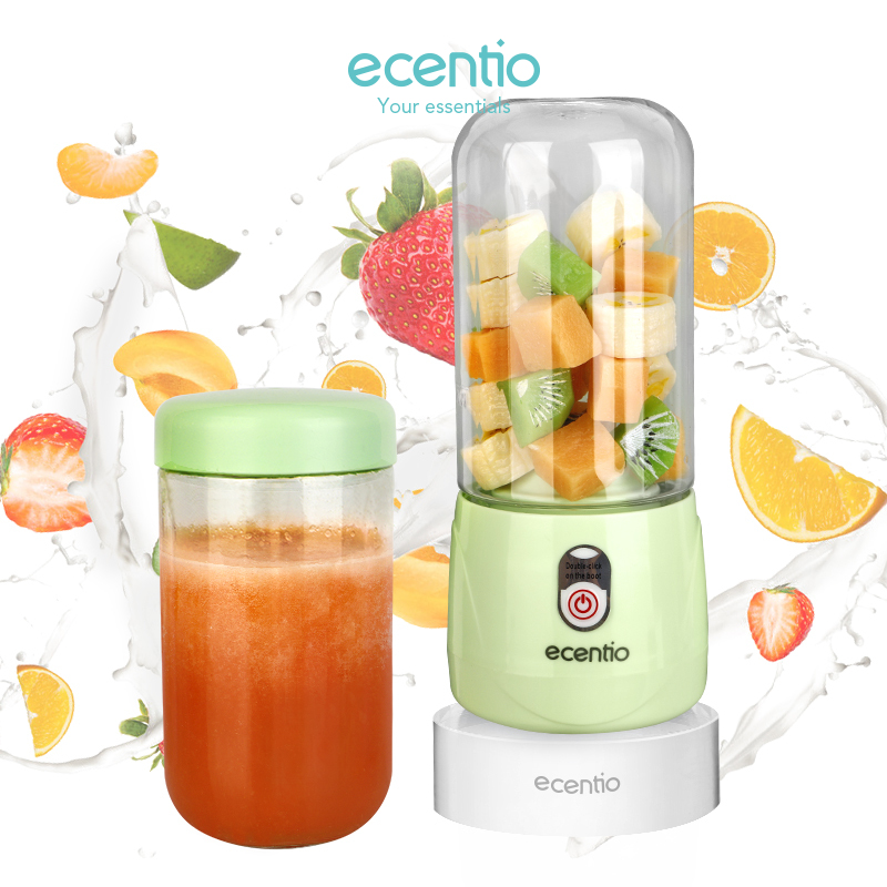 ecentio Juicer Portable Blender 6 Mata Pisau juicer portable Cup Juicer