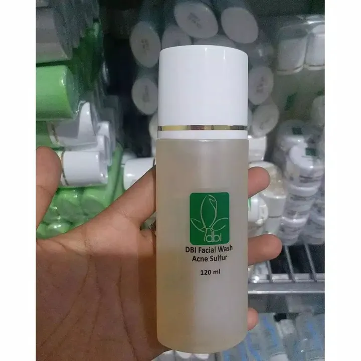 sulfur face wash for acne