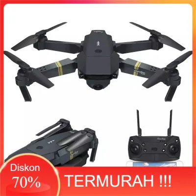 【Selalu Ada】Quadcopter WIFI FPV HD Camera Drone High Hold Mode Foldable Arm RC Quadrotor Drone 4K Drone
