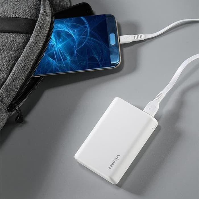 Powerbank Vivan VPB-H10 10000mAh Dual output 2usb ports original