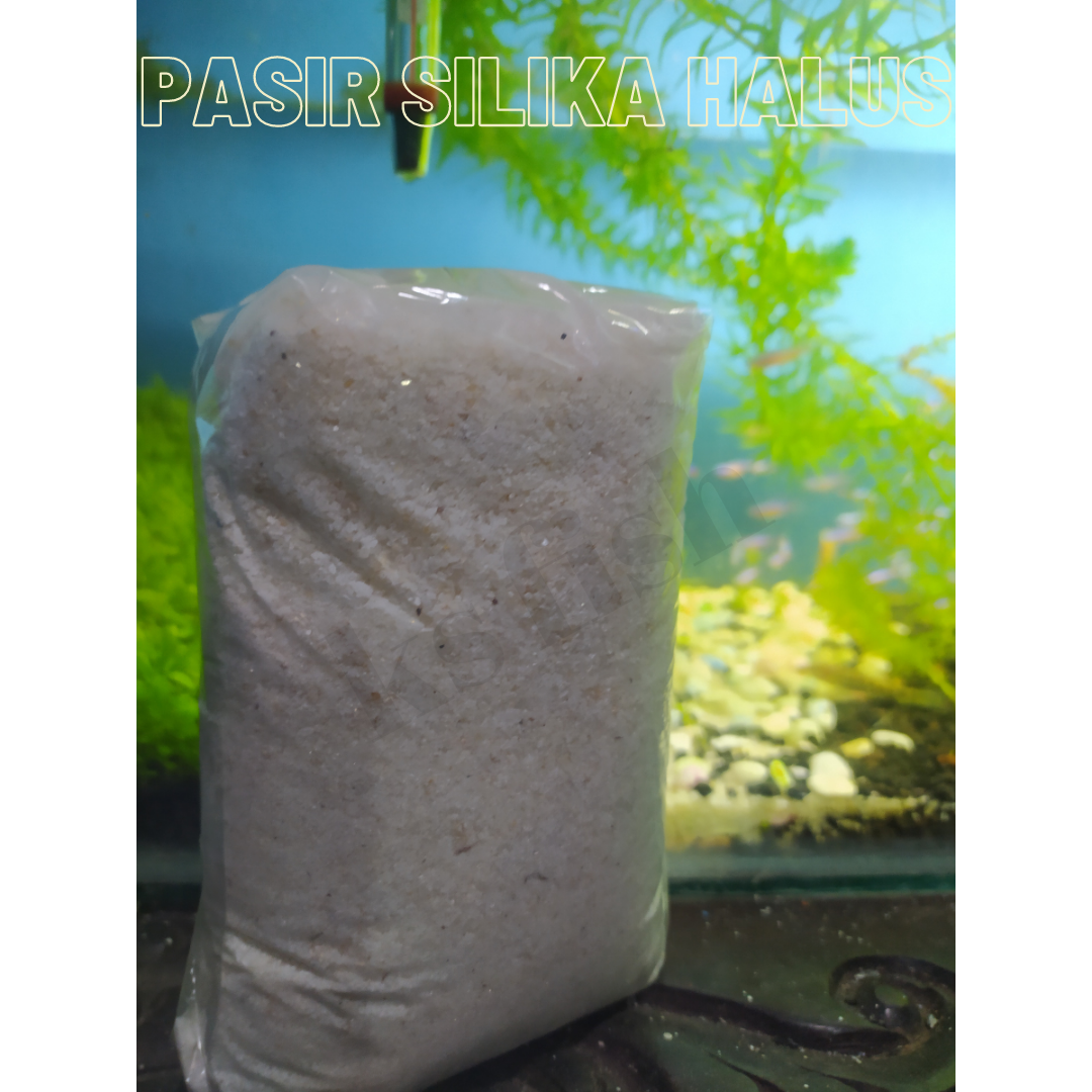 Pasir Silika Silica Putih Aquascape / Aquarium Akuarium Air Terjun ...