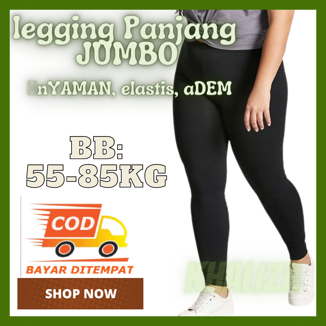Celana Legging Panjang Jumbo - Legging panjang Jumbo - Legging Jumbo -  Legging panjang polos ukuran Jumbo - Celana leging panjang Jumbo | Lazada  Indonesia