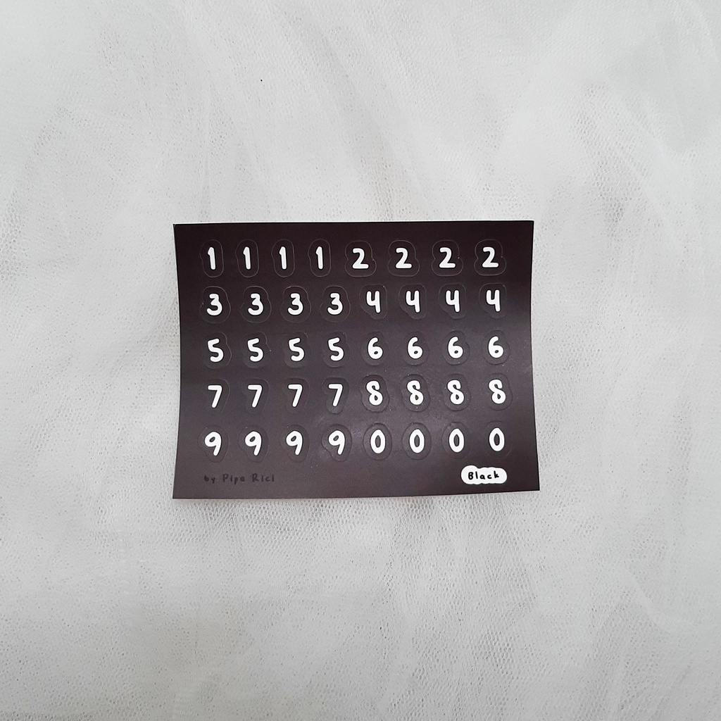 PIPE RICI Journal Kit Sticker / Stickers Stiker Journaling ...