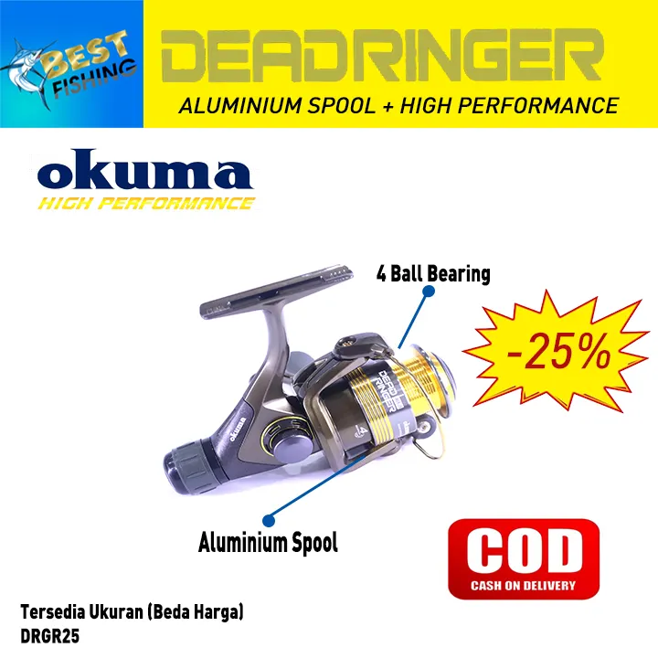 okuma dead ringer reel