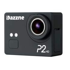 Dazzne P2 HD 1080 P 2.0 Inch TFT Layar ACTION Kamera Olahraga 130 Derajat Sudut Lebar Lensa (Hitam)