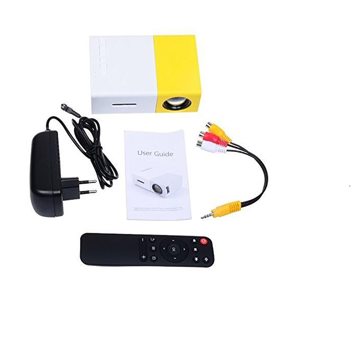 Mini Proyektor YG300 Proyektor LED 1080 P Portabel Mini Projector