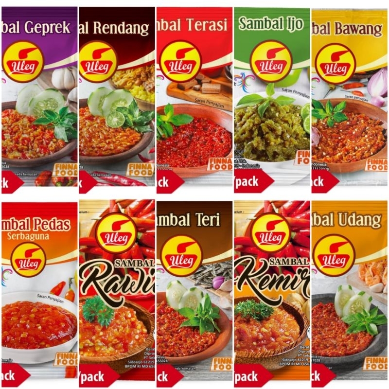 ULEG Sambel サンバルイジョ& Terasi - Mochachino Amazon.com : Finna Uleg Sambal Terasi (Chili Shrimp Paste