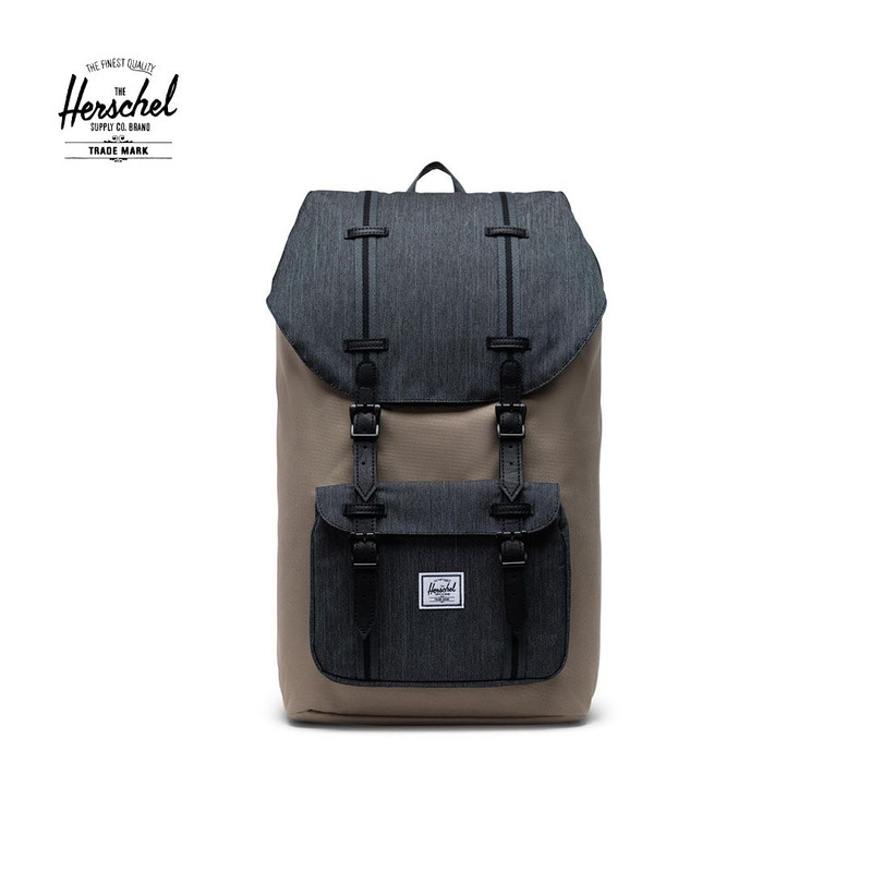 herschel black backpack