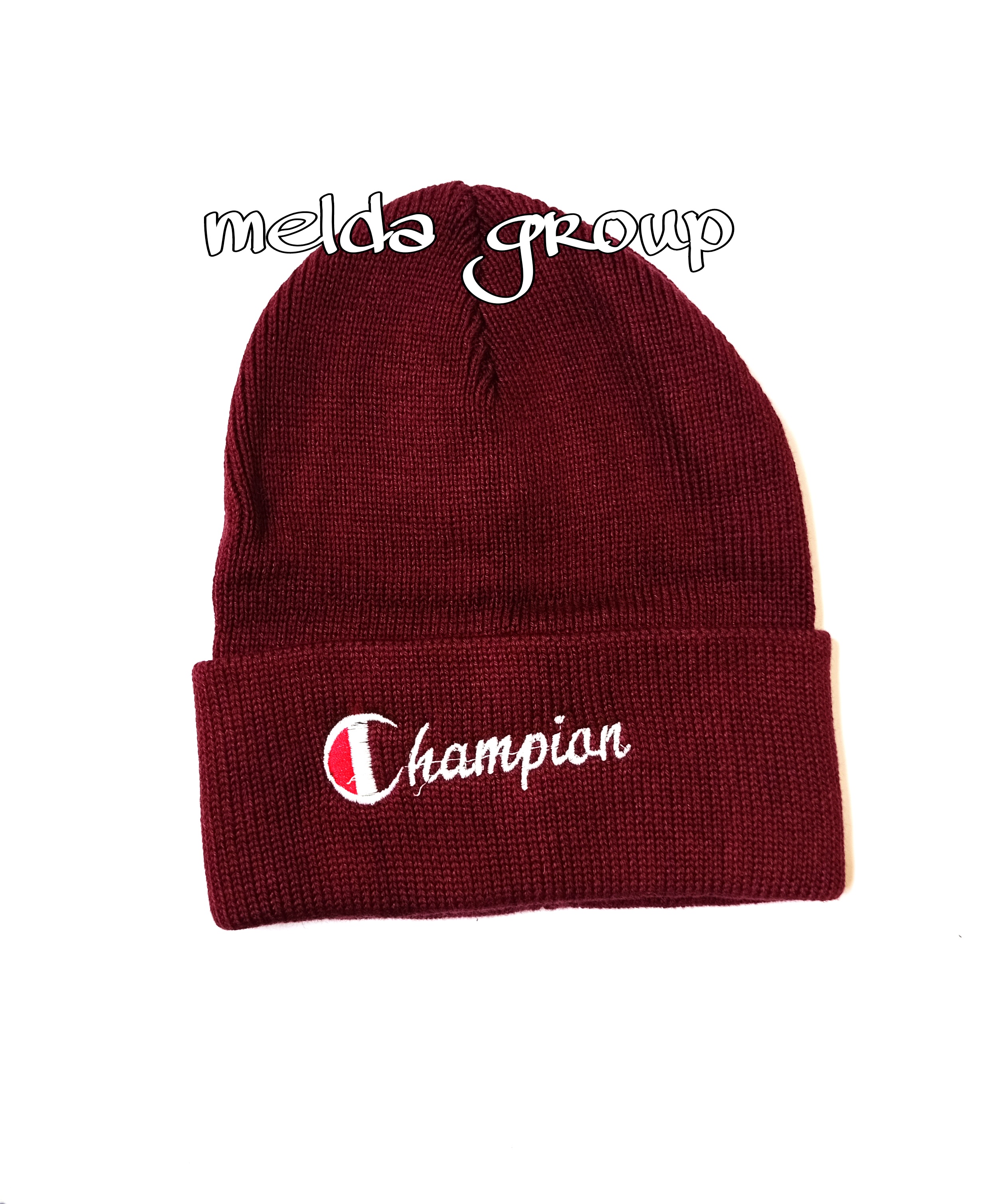 maroon champion beanie