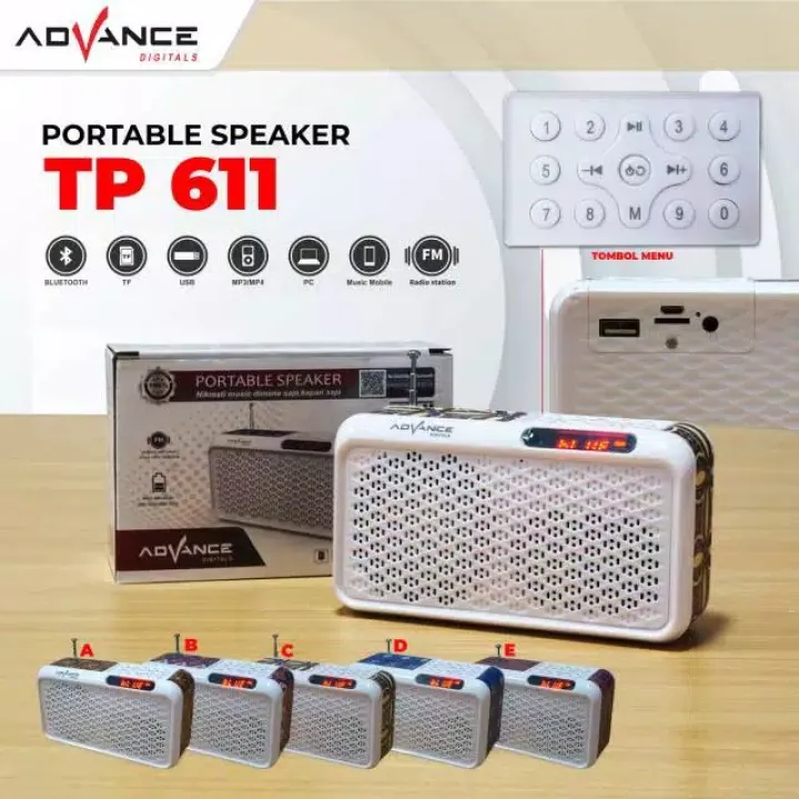 Speaker Advance Tp 611 Speaker Murottal Quran 30 Juz Bisa Di Ulang Juz Per Ayat Dan Perhalaman Speaker Model Terbaru Lazada Indonesia