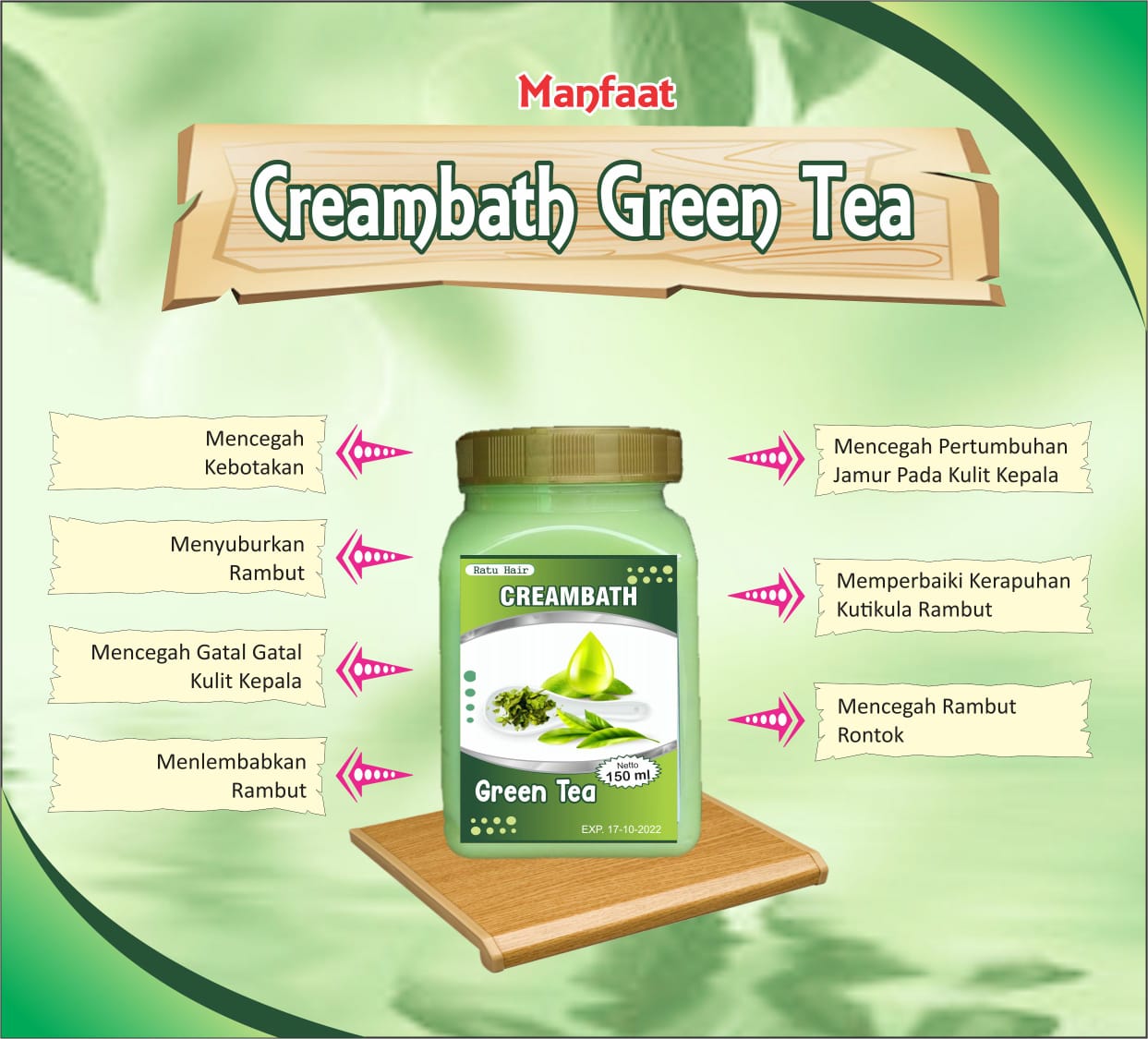 K23 Creambath Green Tea Bpom Proses Lazada Indonesia