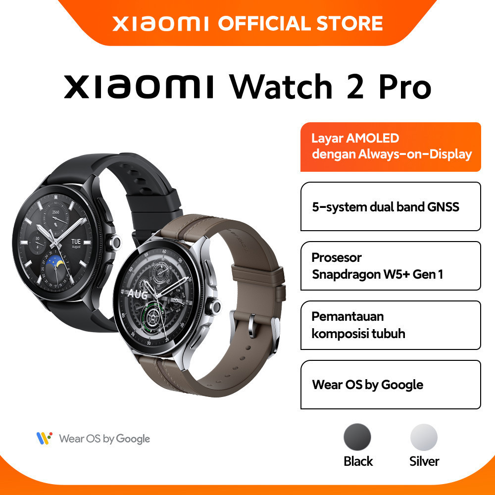 Xiaomi Watch Pro Bluetooth Version Layar AMOLED Snapdragon