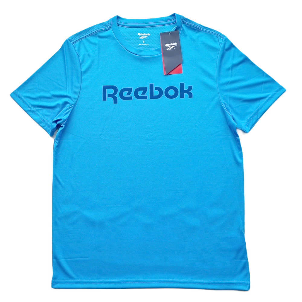 Kaos T-Shirt Pria Reebok Polyester Untuk Olahraga dan Santai