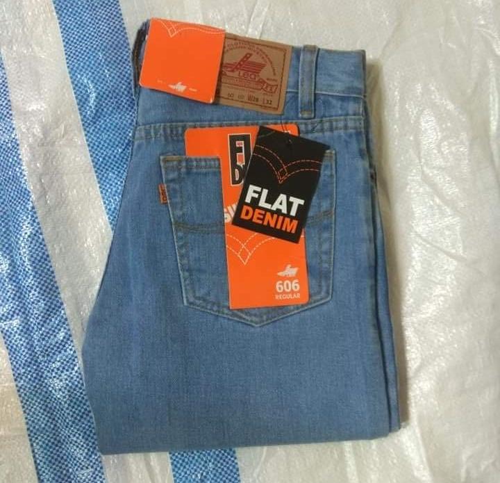 Celana Levis lea wrangler Jeans Reguler Pria