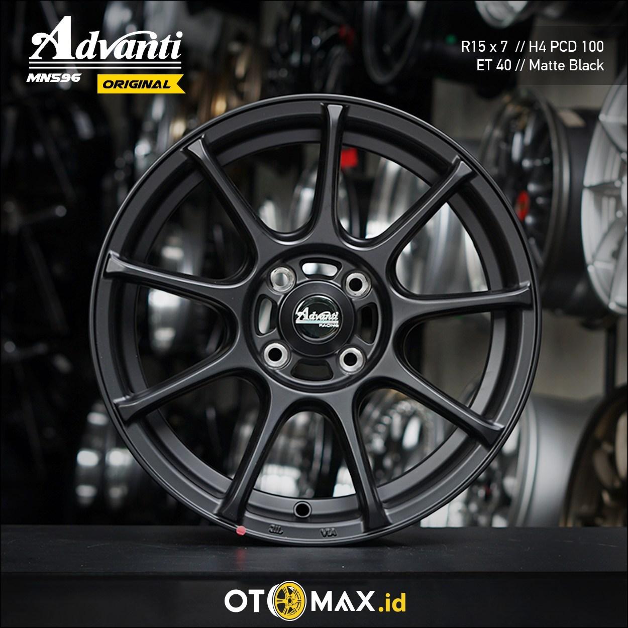 Velg Mobil Advanti MN596 ORIGINAL Ring 15 Matte Black