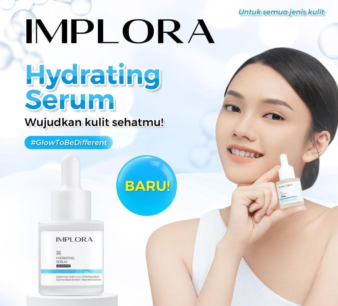 Implora Serum Wajah Face Serum 20ml Luminous Brightening Serumacne