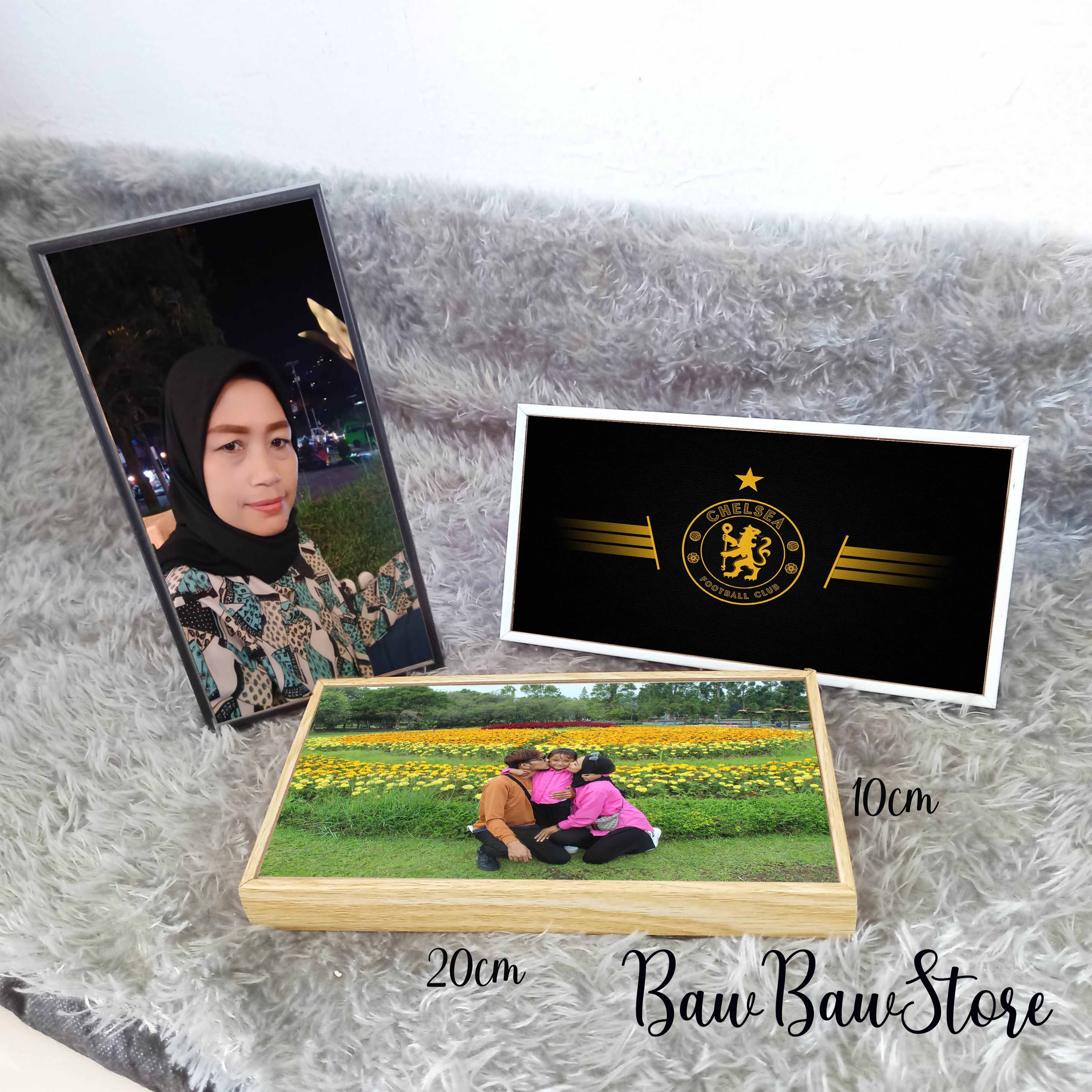 Cetak Foto + bingkai 3D FrameBox Wall decor Bisa di pajang di dinding