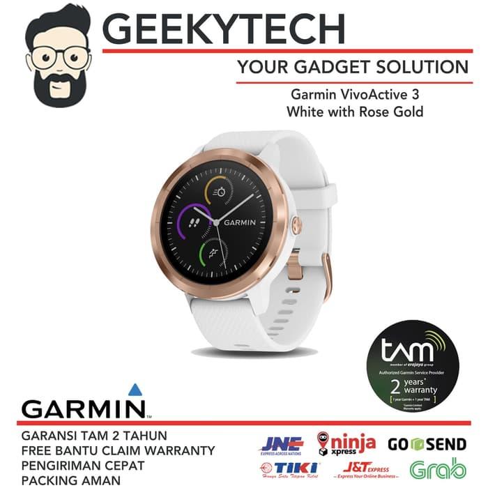 Jual Garmin Vivoactive 3 Rose Gold Terbaru | Lazada.co.id