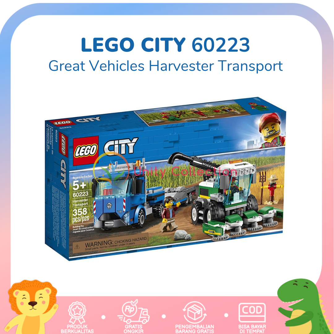 Lego Combine Harvester Lego 60223 Kmart Lego Lego City Harvester