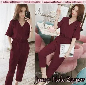 baju jumpsuit lazada