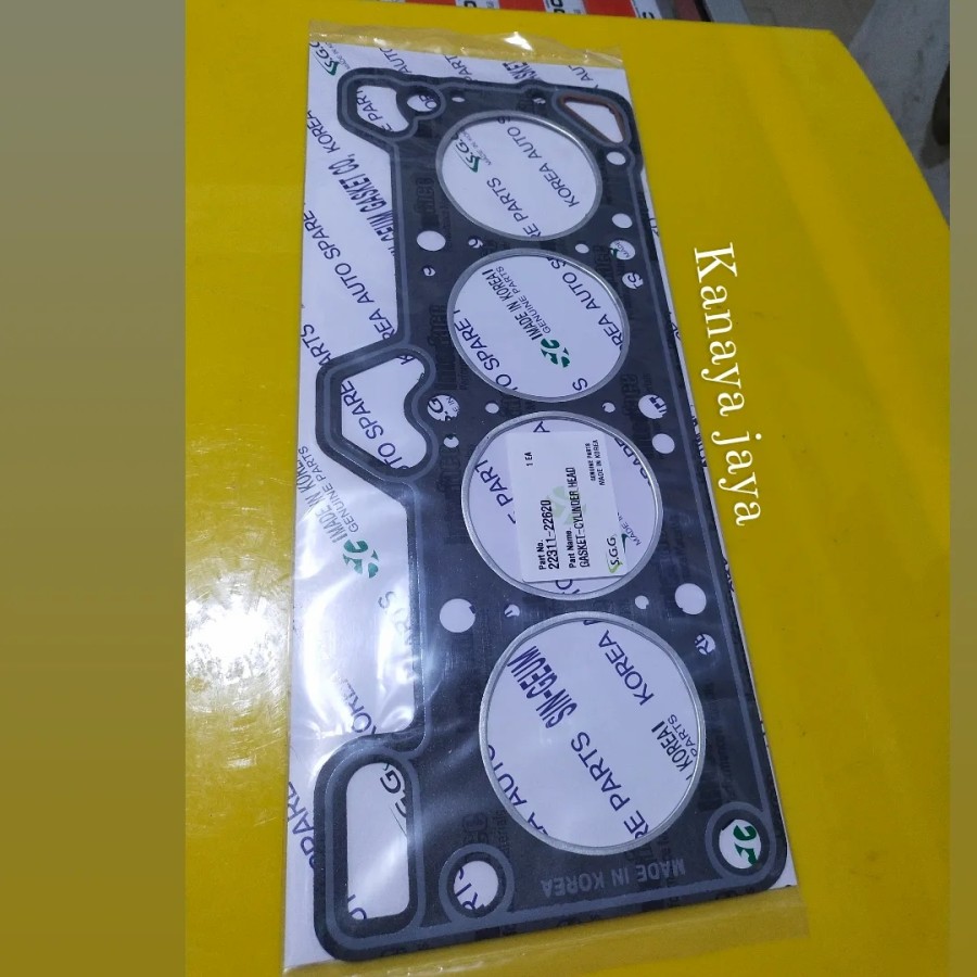 Packing Cylinder Head Hyundai GETZ 1300cc Gasket Paking Kop Getz 1,3cc