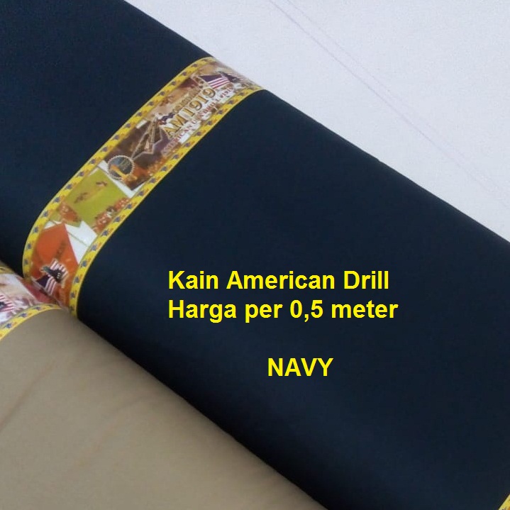 0 5 M Kain Bahan Celana Pria Dan Wanita Harga Per Setengah Meter Atau Per 0 5 Meter Nadia Busana Bahan Kain Polos Hitam Navy Khaky Lazada Indonesia