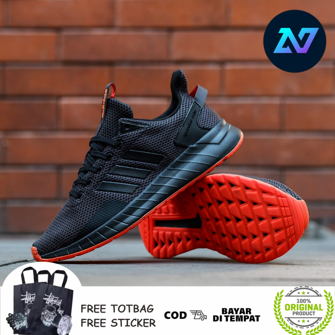 Adidas questar best sale ride triple black