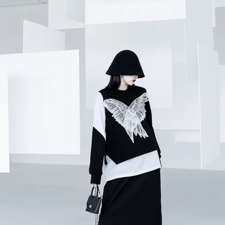 angel wings sweater