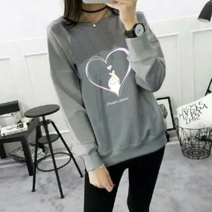 sweater with a heart on it
