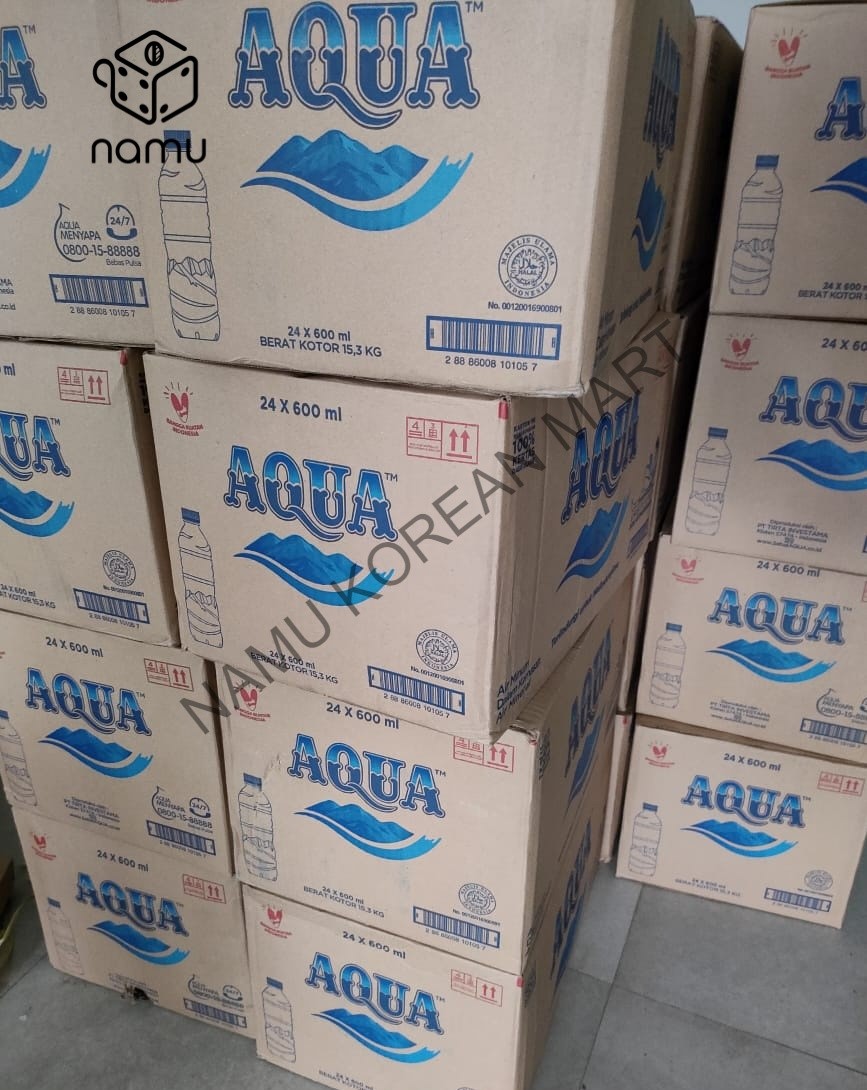 Aqua 1 Box Air Mineral Aqua Botol 600ml Lazada Indonesia 7150