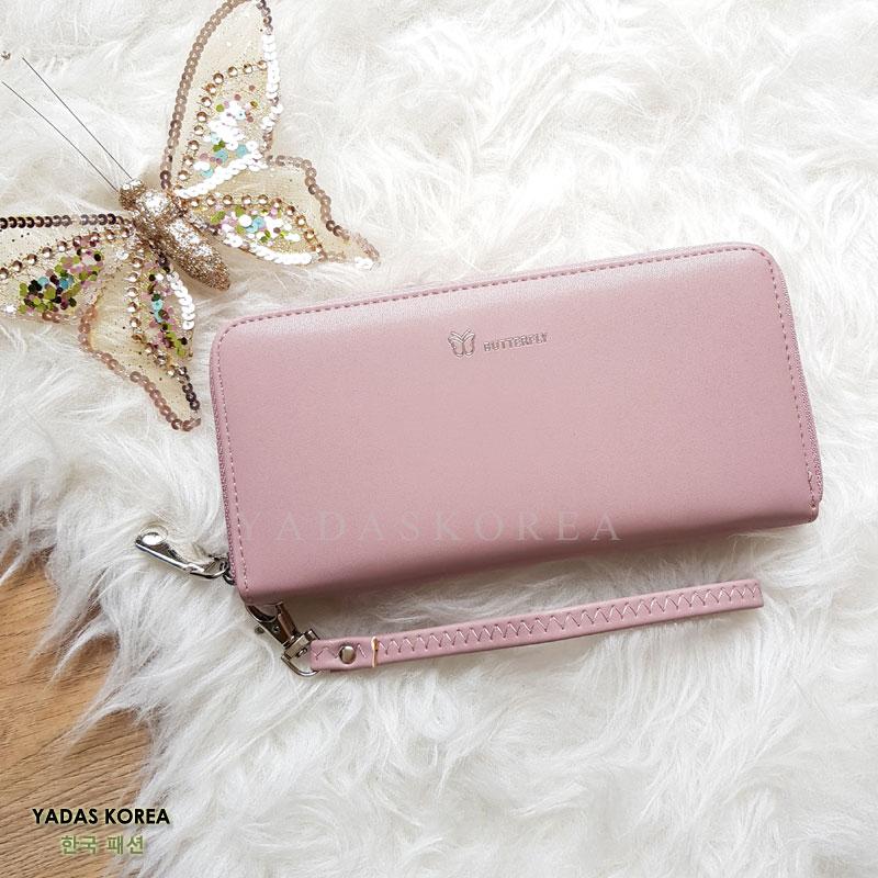 Yadas Korea Dompet Wanita Dengan Resleting - Carmenita - Dompet Import Korean Style