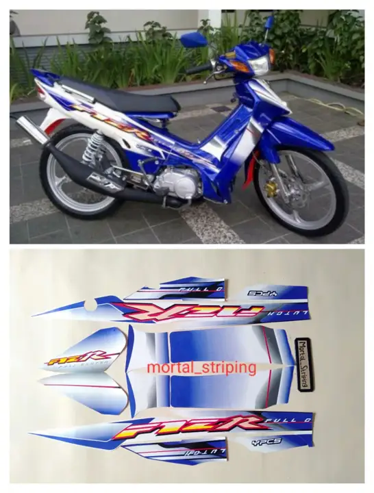 Stiker Striping Lis Body F1zr Fizr 2003 2004 Standar Lazada Indonesia