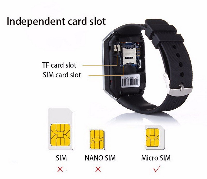 micro sim smartwatch