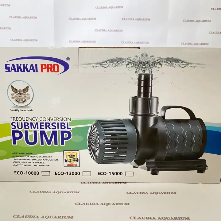 Mesin Pompa Kolam Celup Submersible Pump 6 Meter Dengan Remot Sakkai Pro Eco 10000 10 000 L Jam Low Watt Lazada Indonesia