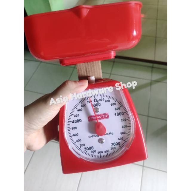 Timbangan Kue Dapur 5kg Timbangan Duduk 5 Kg Kenmaster Lazada Indonesia