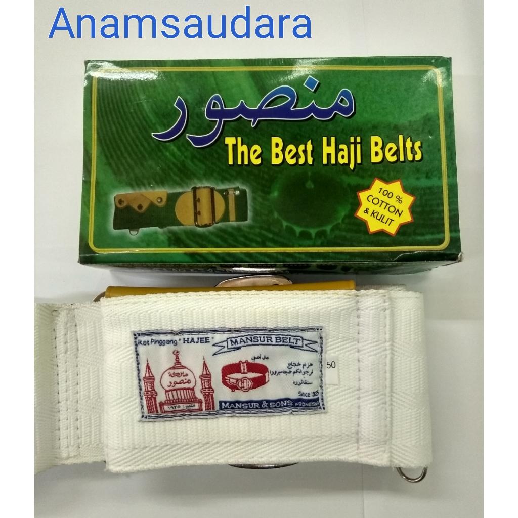 Gesper Haji | Gesper Mansur | Ikatpinggang Pria | Sabuk Haji | Perlengkapan Haji Dan Umroh|Anamsaudara
