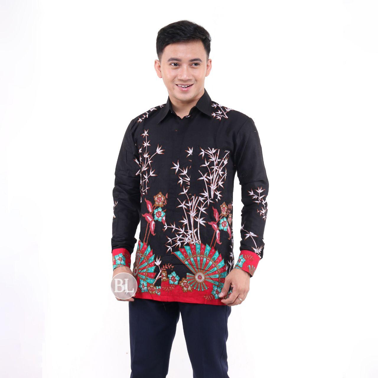 Model Baju  Batik Laki  Laki  Lengan Panjang Baju  Batik 