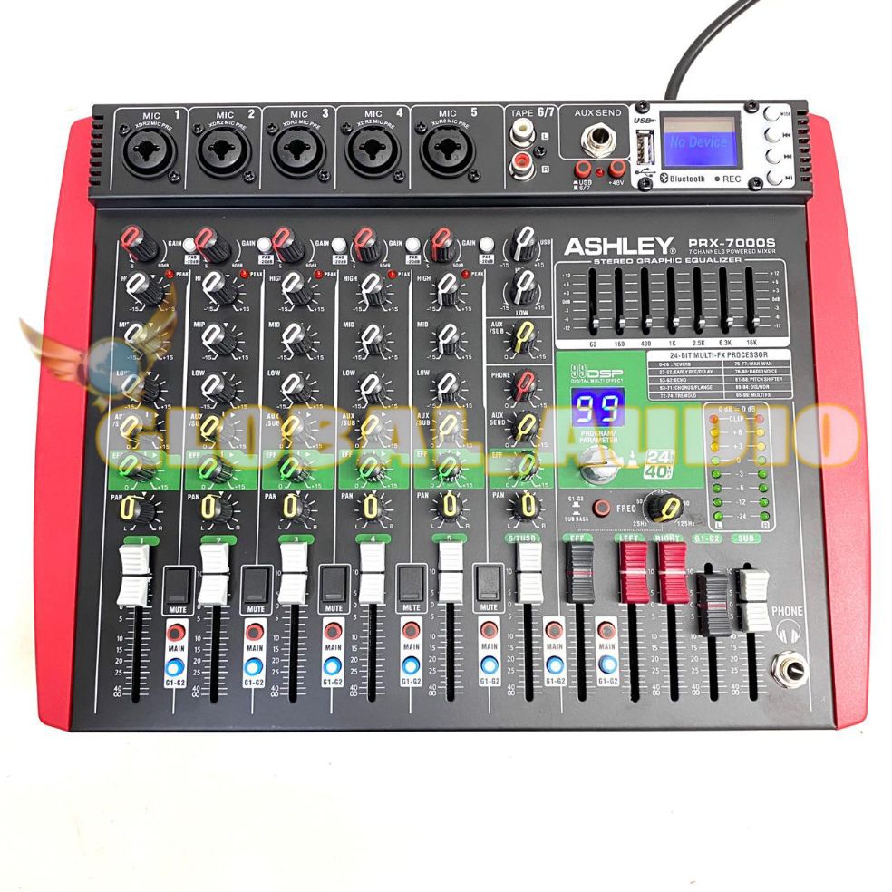 mixer ashley prx 7000s