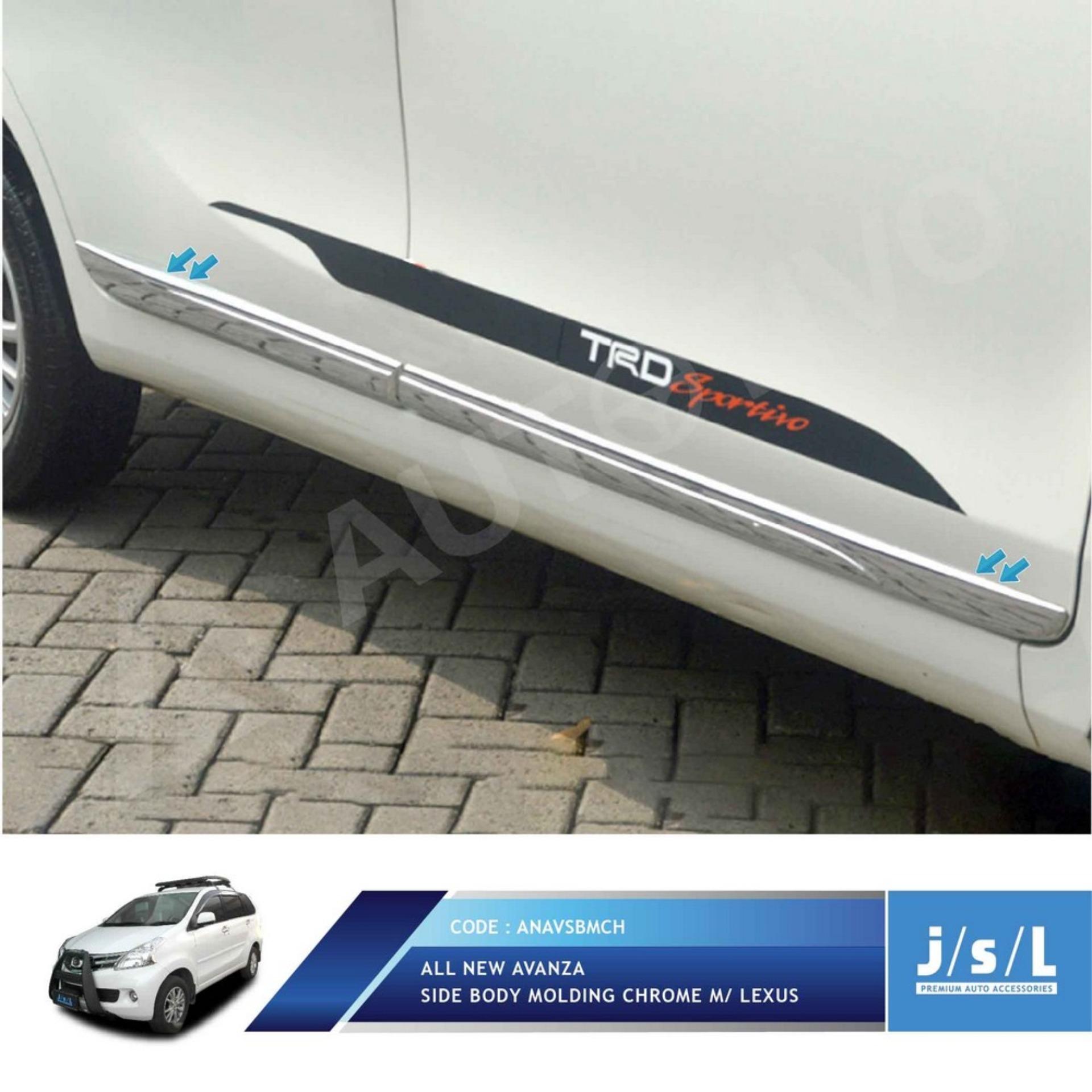 All New Avanza/Xenia Side Body Molding Model Lexus Chrome Lazada