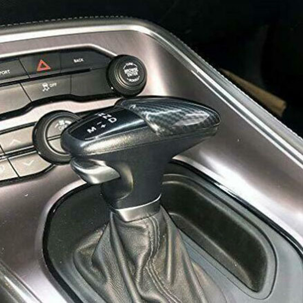 For Dodge Challenger 20152020 Gear Shift Knob Handle Sleeve Cover Trim