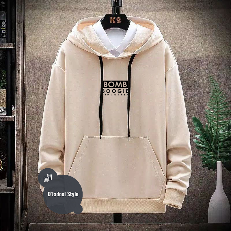 Bayar Ditempat Hoodie Bombboogie Pria Sweater Pria Hodie Jumbo