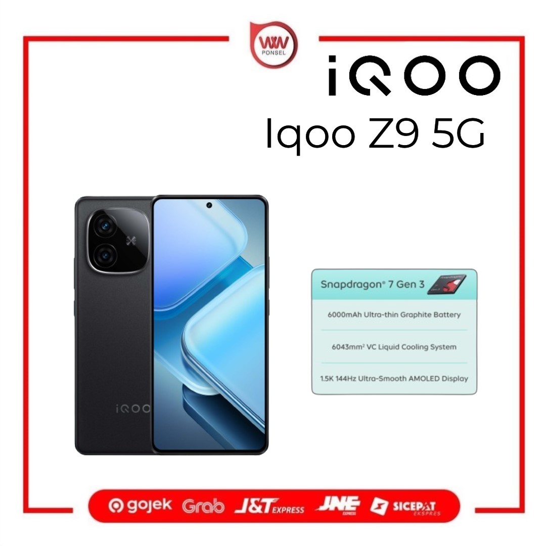 Hp Vivo Iqoo Z9 5g Ram 8gb Internal 256gb Garansi Resmi Lazada Indonesia