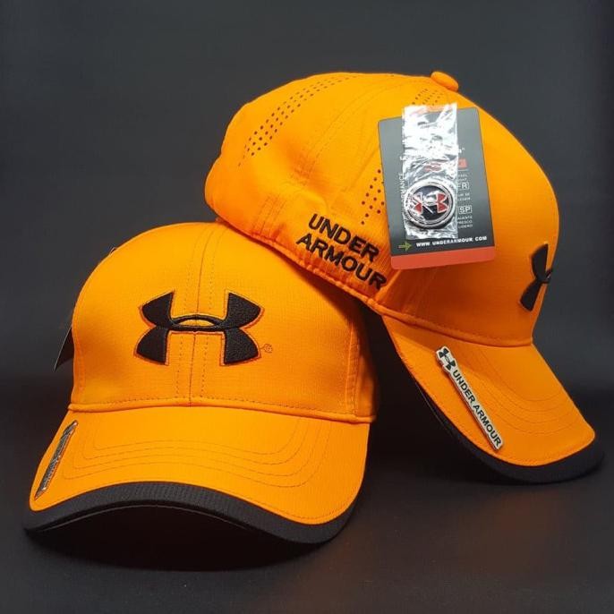 under armour orange cap
