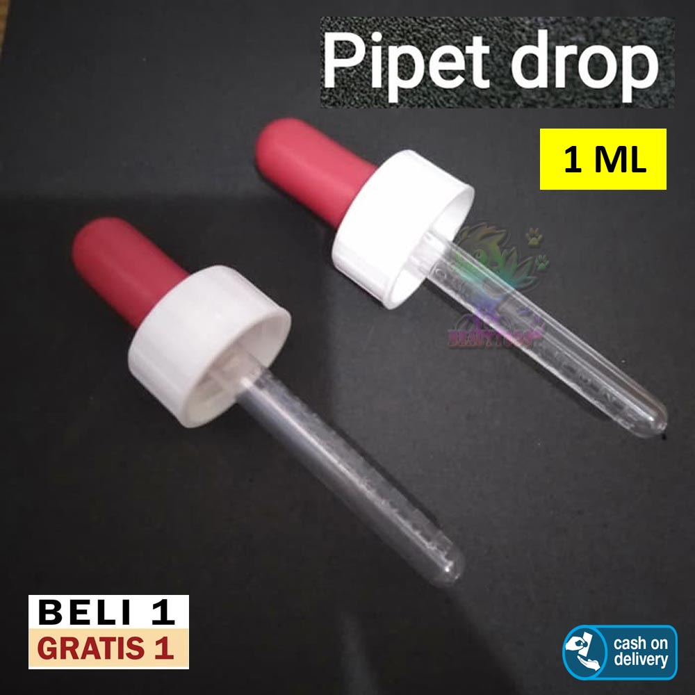 Beauty BELI 1 GRATIS 1 Pipet Obat Ikan Cupang 1 ML Pipet Drop Obat