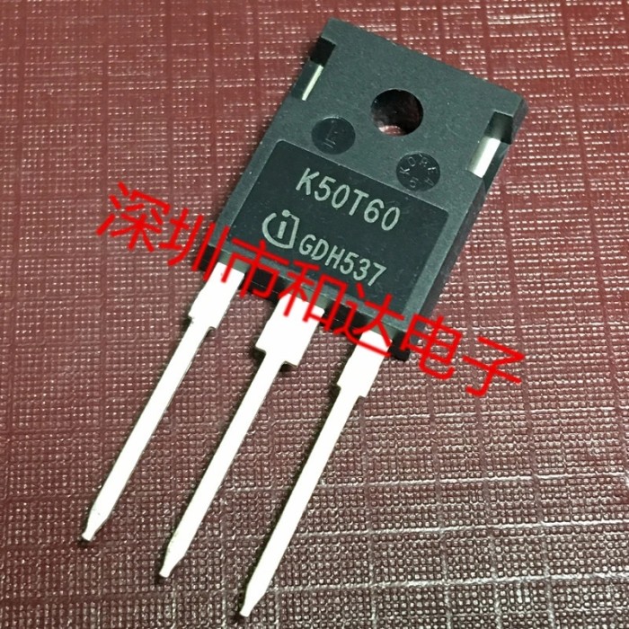 10 Pezzi IGBT K50T60 IKW50N60T TO-247 50A/600V - Triodi Ad Effetto Di Campo Per Elettronica - Foto 2