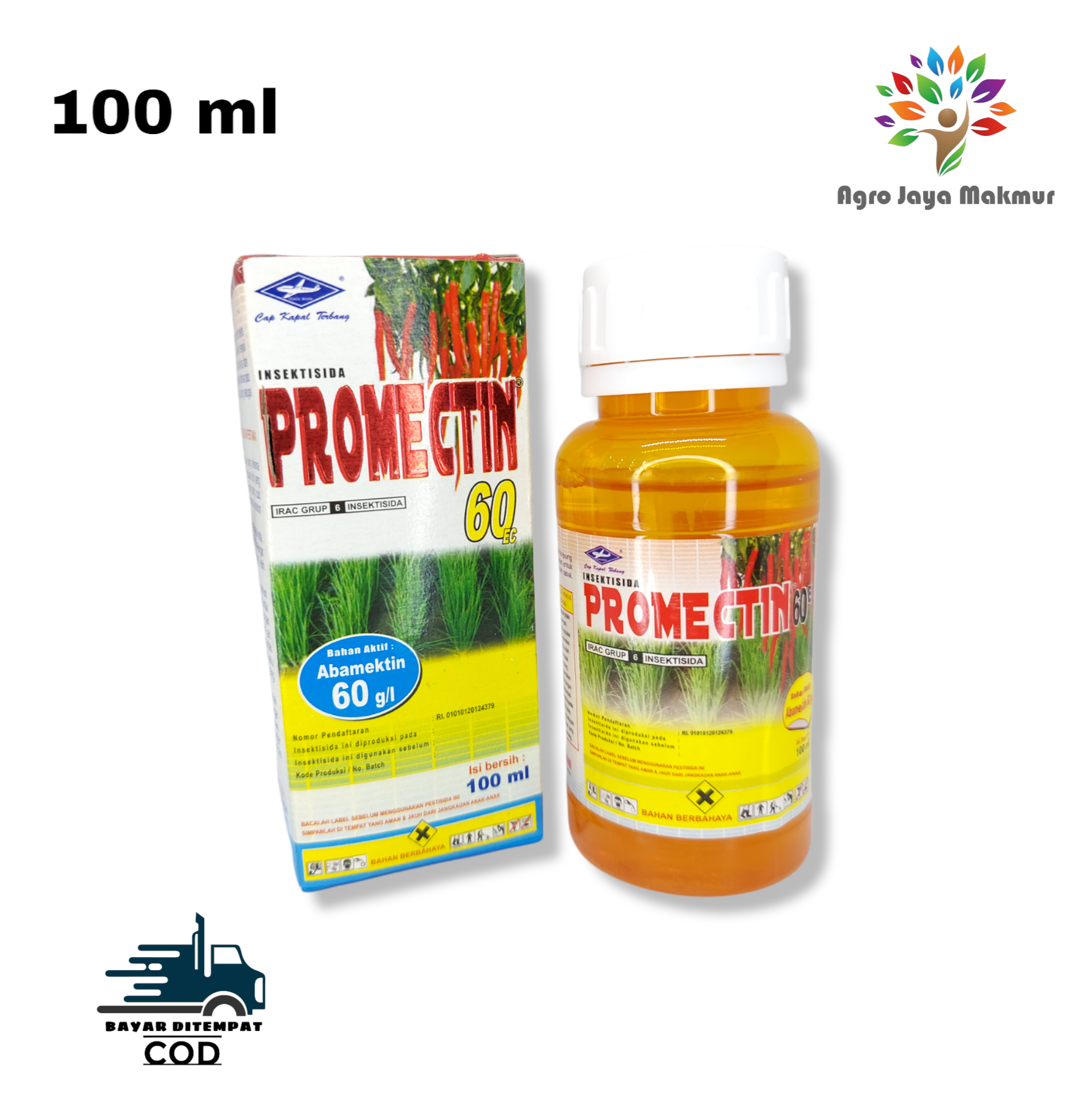 PROMECTIN 60 EC 100 ML Besgrimek ABAMECTIN DOSIS TINGGI OBAT ANTI ...